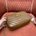 Gucci Brown GG Marmont Small Camera Shoulder Bag