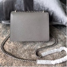 Gucci Grey Mini Dionysus Leather Bag