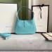Gucci Jackie 1961 Small Hobo Bag In Light Blue Leather