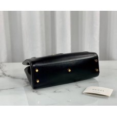 Gucci Jackie 1961 Medium Tote Bag In Black Leather