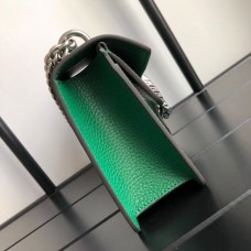 Gucci Dionysus Small Shoulder Bag In Green Leather