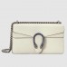 Gucci Dionysus Small Shoulder Bag In White Leather