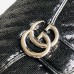 Gucci GG Marmont Small Shoulder Bag In Black Sequin