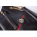 Gucci Black Calfskin Rajah Large Tote