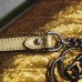 Gucci GG Marmont Mini Shouler Bag In Gold Sequin