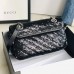 Gucci GG Marmont Mini Shouler Bag In Black Sequin