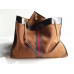 Gucci Brown Suede Rajah Large Tote Bag