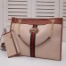 Gucci Beige vintage Rajah Large Tote Bag