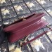 Gucci Bordeaux Rajah Medium Shoulder Bag