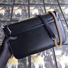 Gucci Black Rajah Medium Shoulder Bag