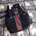 Gucci Black Medium Rajah Bucket Bag