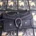 Gucci Black Dionysus Small Studded Shoulder Bag