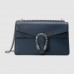 Gucci Blue Dionysus Small Leather Shoulder Bag