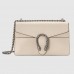 Gucci White Dionysus Small Leather Shoulder Bag