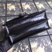 Gucci Black Dionysus GG Velvet Small Shoulder Bag