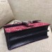 Gucci Red Dionysus GG Velvet Small Shoulder Bag