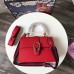 Gucci Red Dionysus Medium Bamboo Top Handle Bag