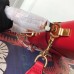 Gucci Red Dionysus Medium Bamboo Top Handle Bag