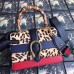 Gucci Leopard Dionysus Small Bamboo Top Handle Bag