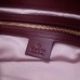 Gucci Bordeaux Suede Arli Medium Shoulder Bag