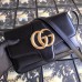 Gucci Black Small Arli Leather Shoulder Bag