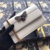 Gucci Queen Margaret White Leather Mini Bag