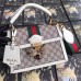 Gucci Queen Margaret GG Small Top Handle White Bag