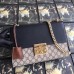 Gucci Black Padlock Medium GG Supreme Shoulder Bag