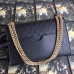 Gucci Black Padlock Medium Guccissima Shoulder Bag