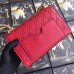 Gucci Red Padlock Small Guccissima Shoulder Bag
