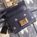 Gucci Black Padlock Bee Star Small Shoulder Bag