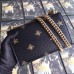 Gucci Black Padlock Bee Star Small Shoulder Bag