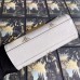 Gucci White Padlock Bee Star Small Shoulder Bag