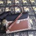 Gucci Black Small Padlock GG Supreme Top Handle Bag