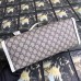 Gucci White Padlock Medium GG Shoulder Bag