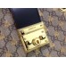 Gucci Padlock Small GG Bees Shoulder Bag