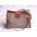 Gucci Brown Padlock Small GG Shoulder Bag