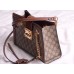 Gucci Brown Padlock Small GG Shoulder Bag