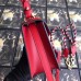 Gucci Red Leather Sylvie Mini Bag