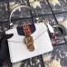 Gucci White Leather Sylvie Mini Bag