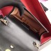 Gucci Black Sylvie Leather Mini Chain Bag