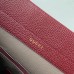 Gucci Zumi Burgundy Grainy Leather Medium Top Handle Bag