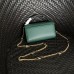 Gucci Zumi Mini Bag In Green Smooth Leather