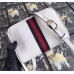 Gucci Ophidia Mini Bag In White Leather