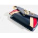 Gucci Blue Rajah Medium Shoulder Stripes Bag