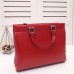 Gucci Zumi Medium Top Handle Bag In Red Calfskin