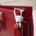 Gucci Zumi Medium Top Handle Bag In Red Calfskin