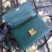 Gucci Zumi Small Shoulder Bag In Green Grainy Leather