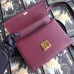 Gucci Zumi Small Shoulder Bag In Bordeaux Grainy Leather
