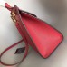 Gucci Red GG Marmont Small Top Handle Bag